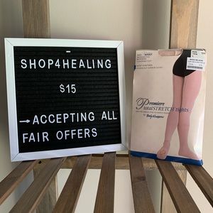 Theatrical Pink Backseam Tights ✵ Body Wrappers